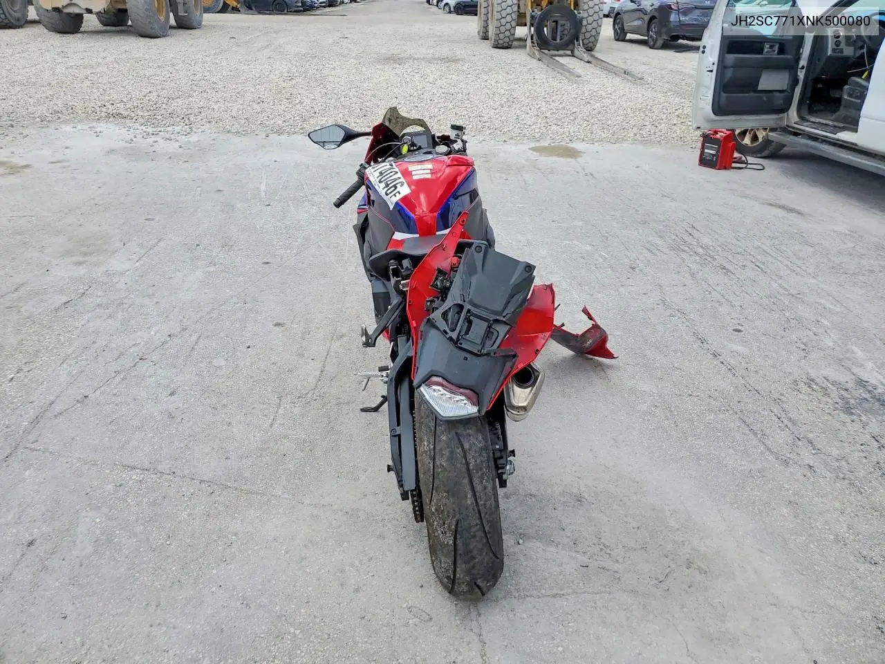 2022 Honda Cbr1000 Rr VIN: JH2SC771XNK500080 Lot: 49074046