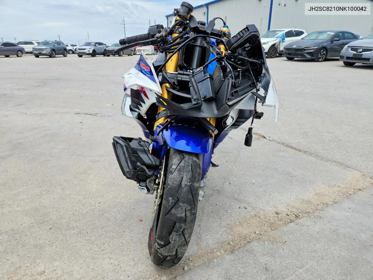 2022 Honda Cbr1000 Sp VIN: JH2SC8210NK100042 Lot: 53943646
