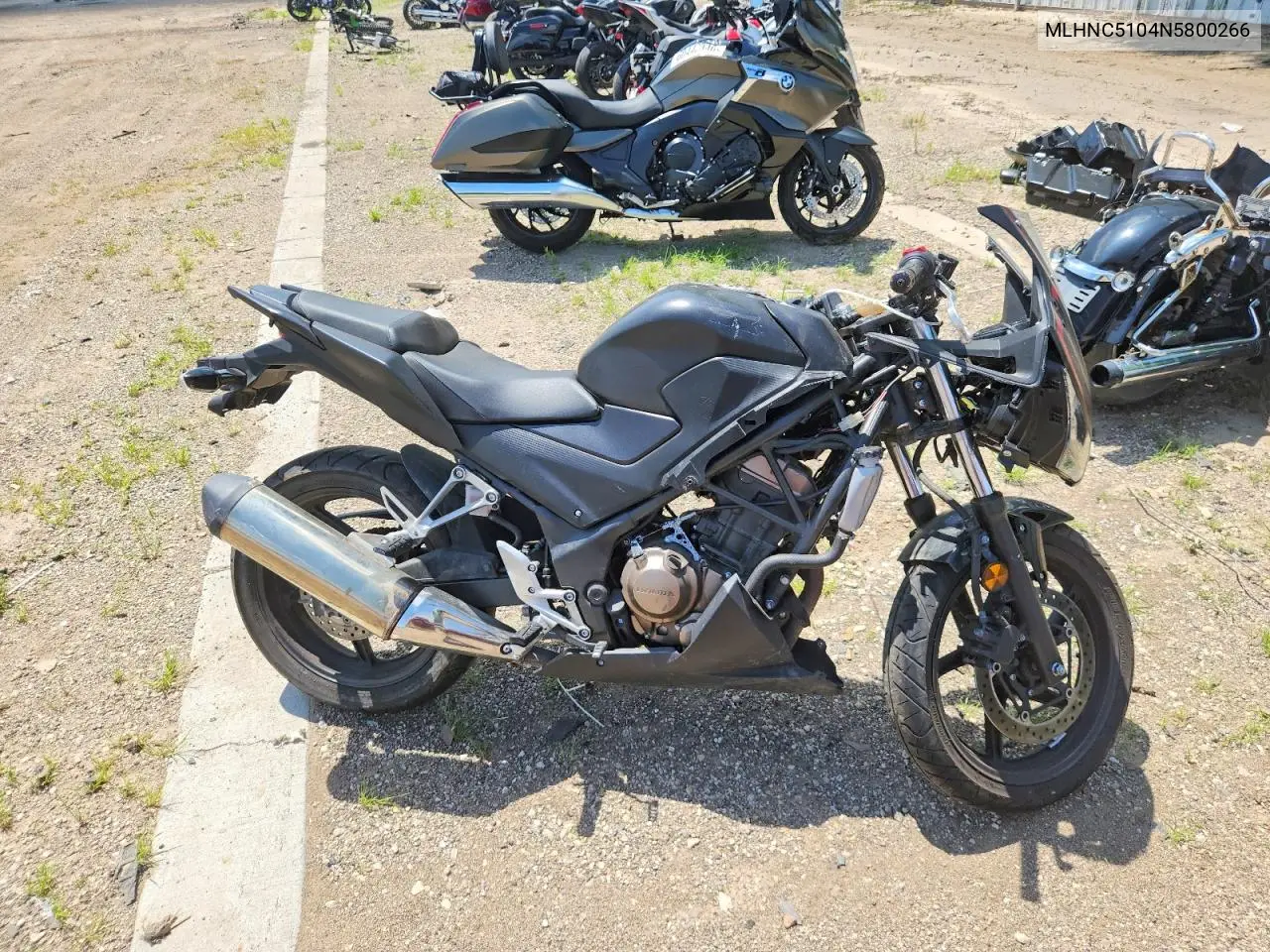 2022 Honda Cbr300 VIN: MLHNC5104N5800266 Lot: 59844026