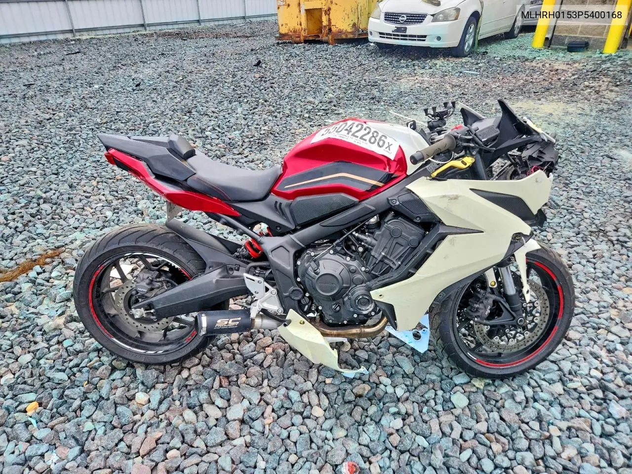 2023 Honda Cbr650 Ra VIN: MLHRH0153P5400168 Lot: 55042286