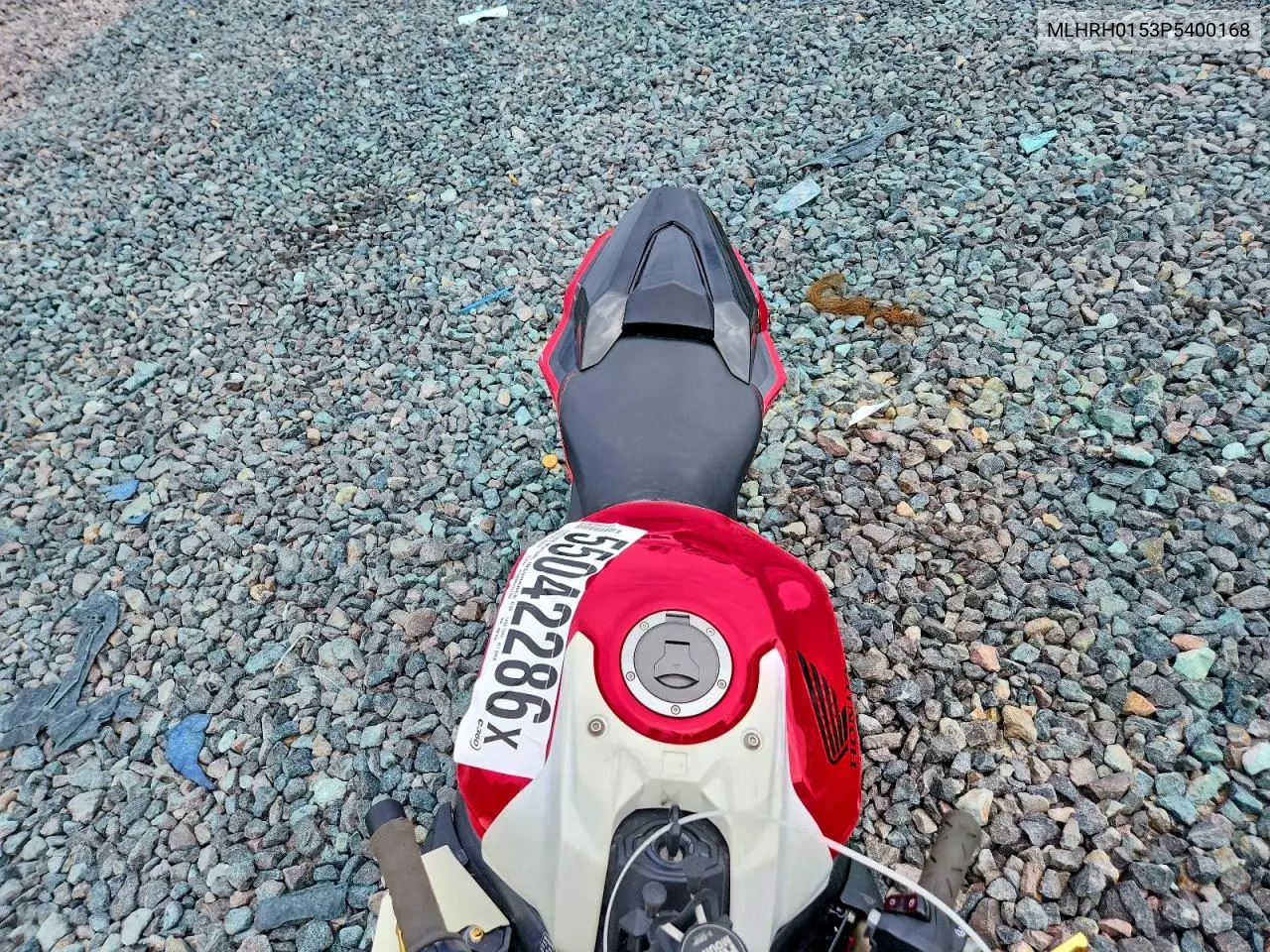 2023 Honda Cbr650 Ra VIN: MLHRH0153P5400168 Lot: 55042286