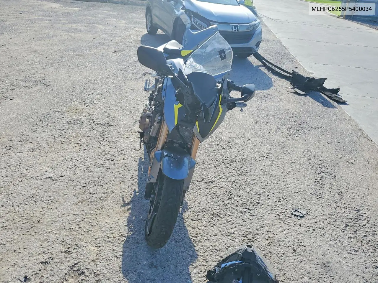 2023 Honda Cbr500 Ra VIN: MLHPC6255P5400034 Lot: 61487416