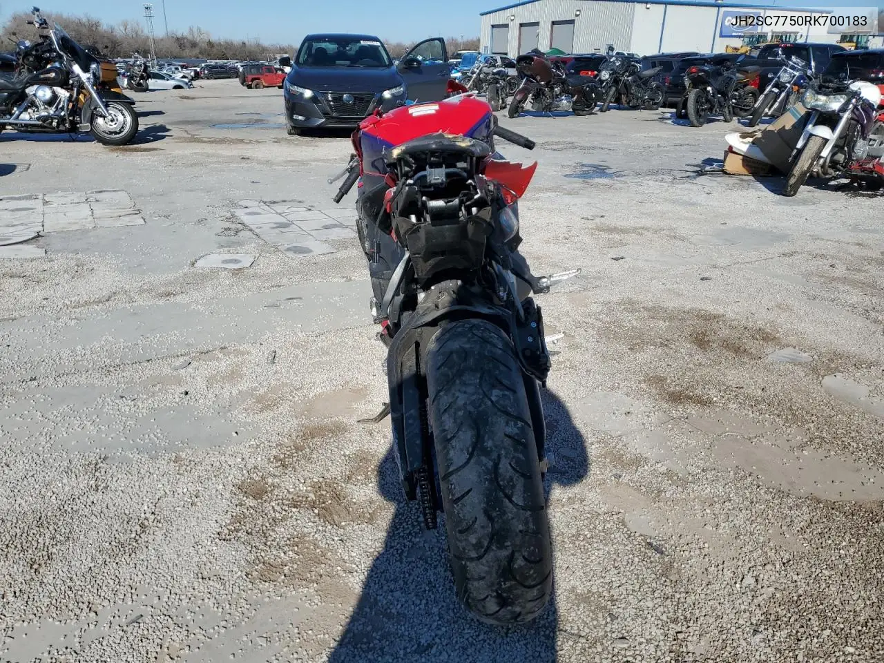 2024 Honda Cbr1000 Ra VIN: JH2SC7750RK700183 Lot: 41966645