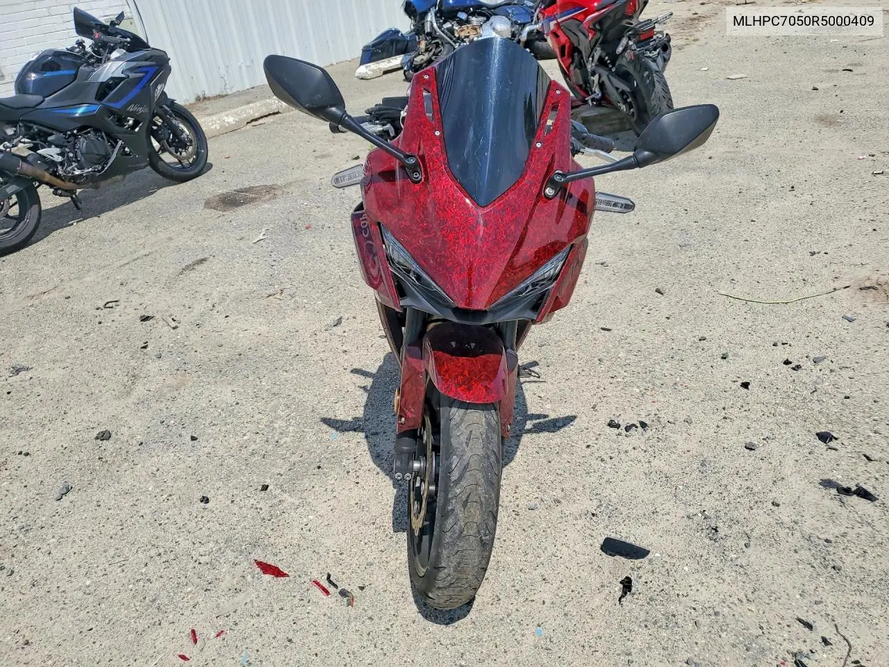 2024 Honda Cbr500 Ra VIN: MLHPC7050R5000409 Lot: 55144186