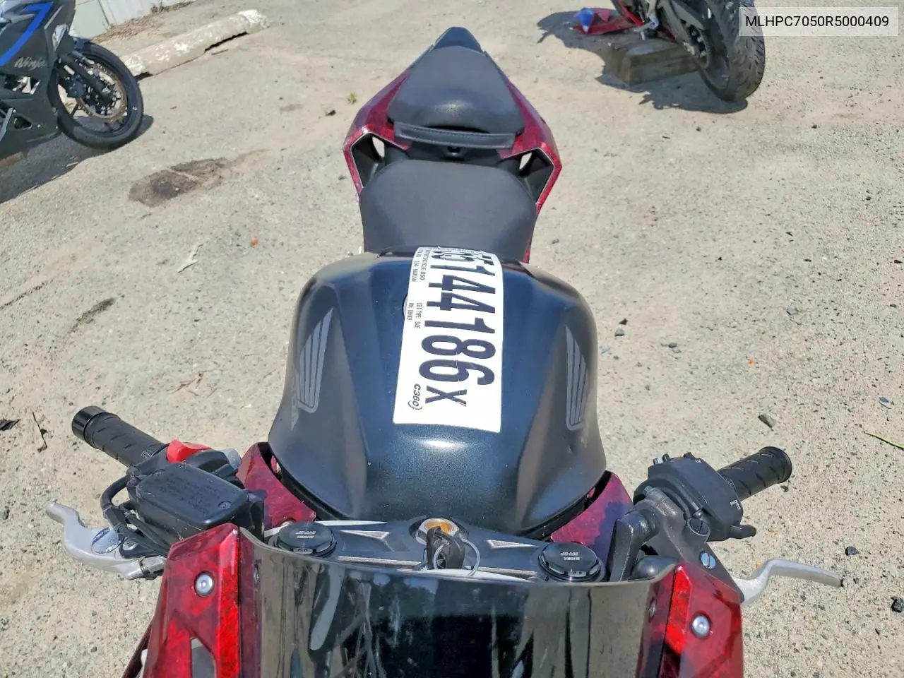 2024 Honda Cbr500 Ra VIN: MLHPC7050R5000409 Lot: 55144186