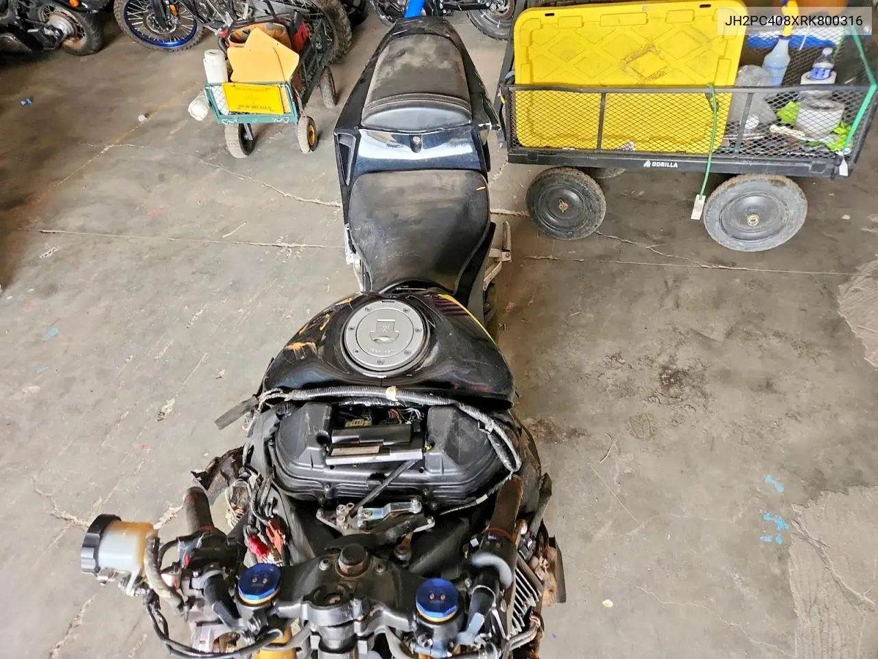 2024 Honda Cbr600 Ra VIN: JH2PC408XRK800316 Lot: 55744676