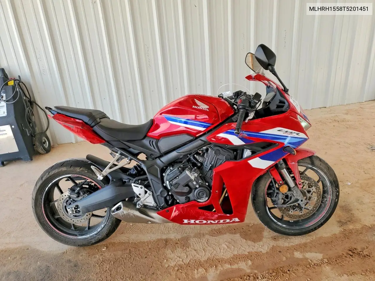 2026 Honda Cbr650 R VIN: MLHRH1558T5201451 Lot: 57137726