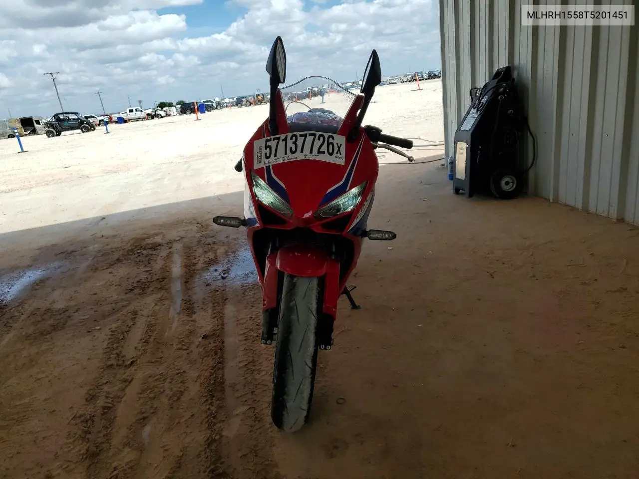 2026 Honda Cbr650 R VIN: MLHRH1558T5201451 Lot: 57137726