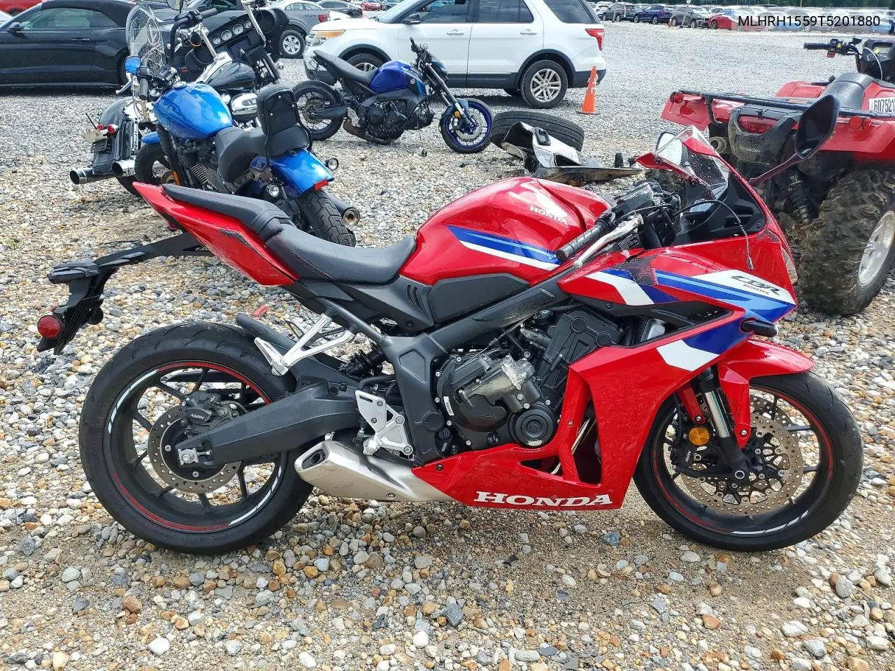 2026 Honda Cbr650 R VIN: MLHRH1559T5201880 Lot: 61001166