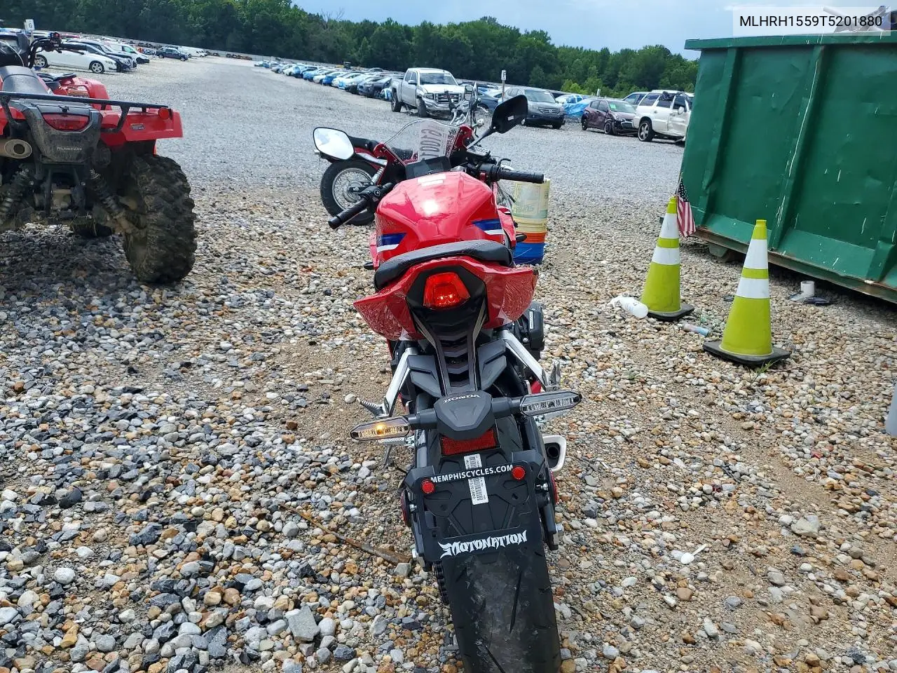 2026 Honda Cbr650 R VIN: MLHRH1559T5201880 Lot: 61001166