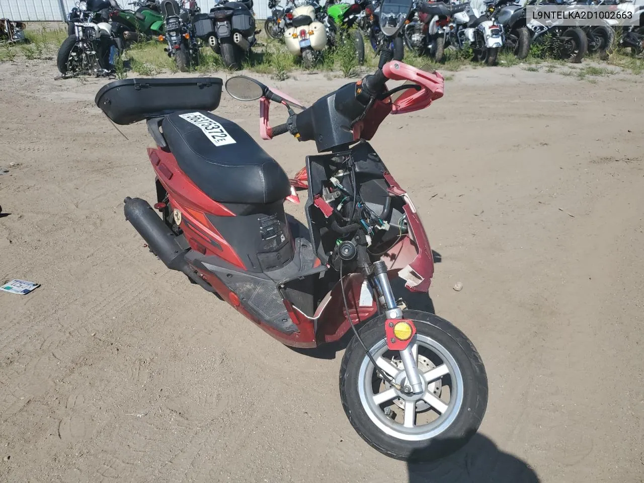 2013 Honda Chf50 VIN: L9NTELKA2D1002663 Lot: 38694253