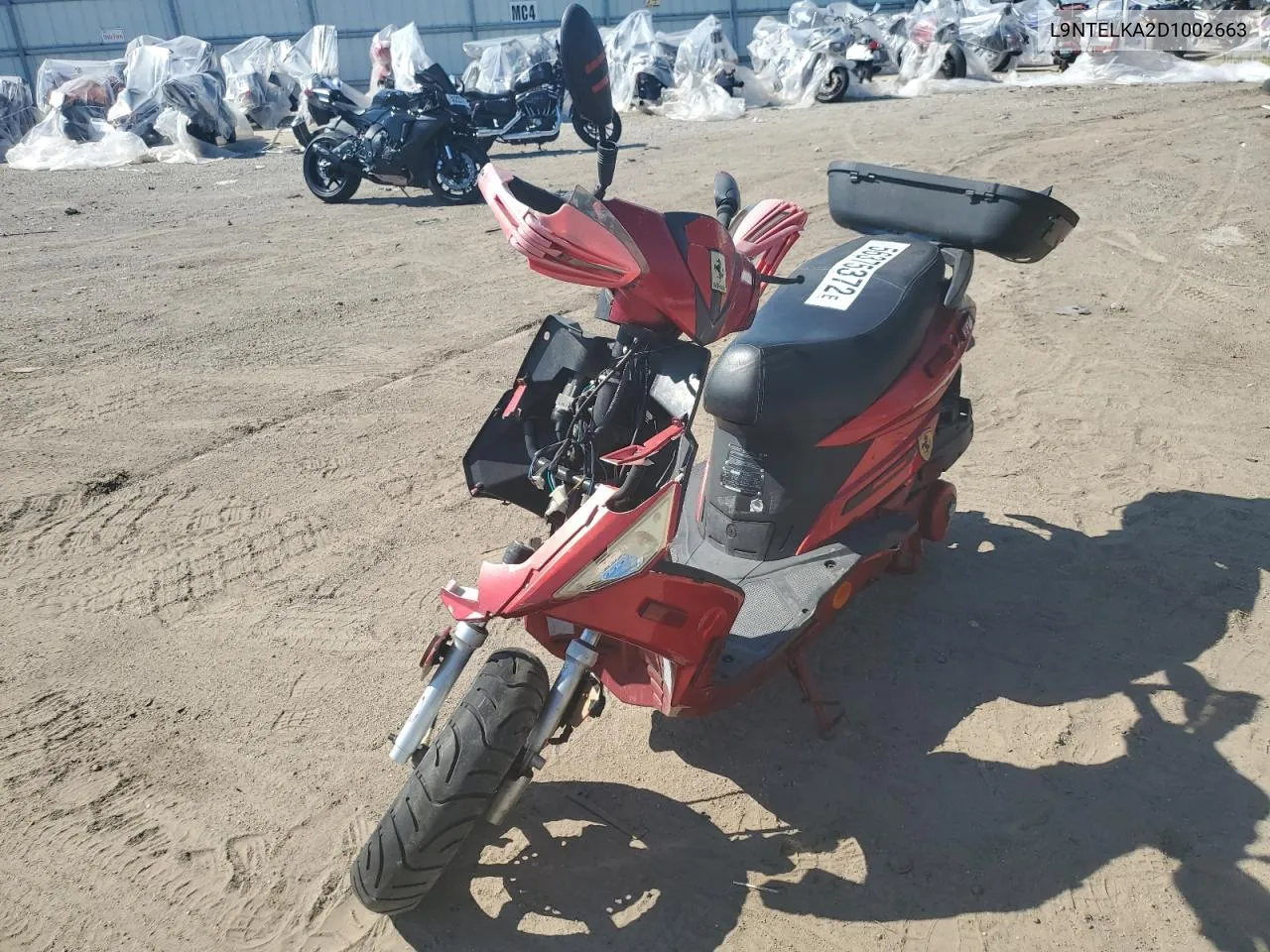 2013 Honda Chf50 VIN: L9NTELKA2D1002663 Lot: 38694253