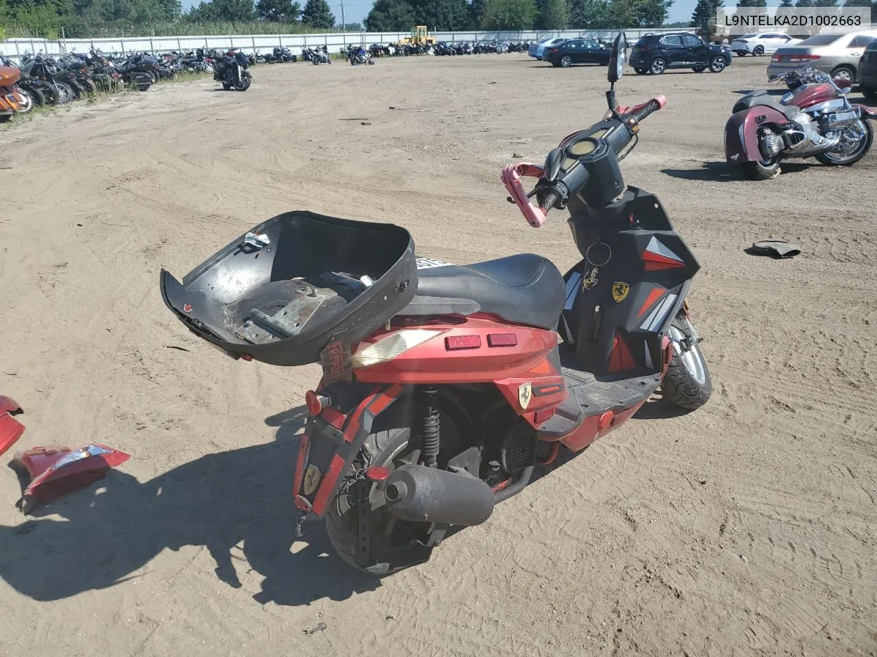 2013 Honda Chf50 VIN: L9NTELKA2D1002663 Lot: 38694253