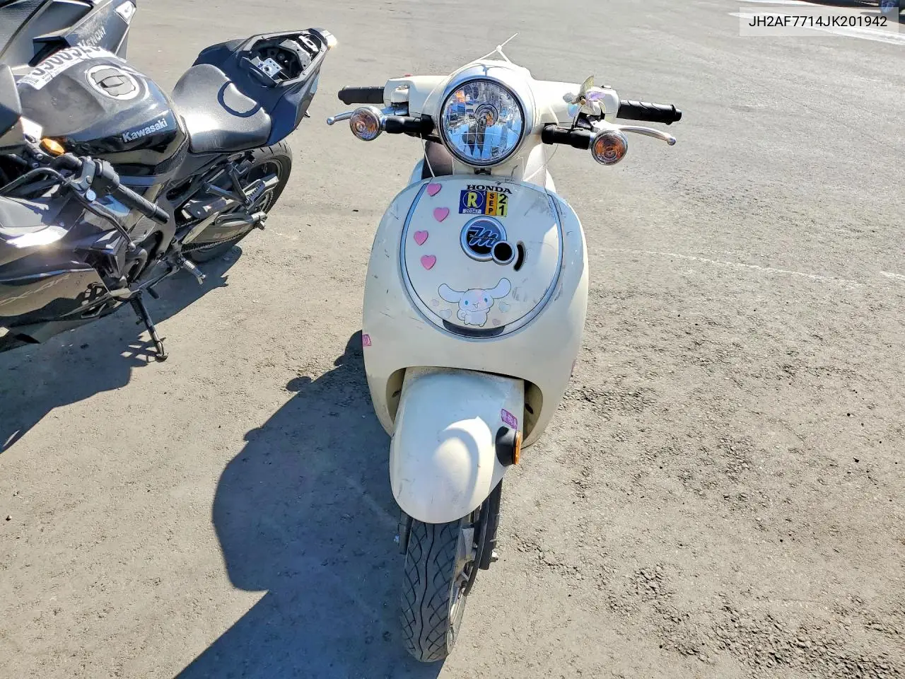 2018 Honda Ncw50 VIN: JH2AF7714JK201942 Lot: 60030776