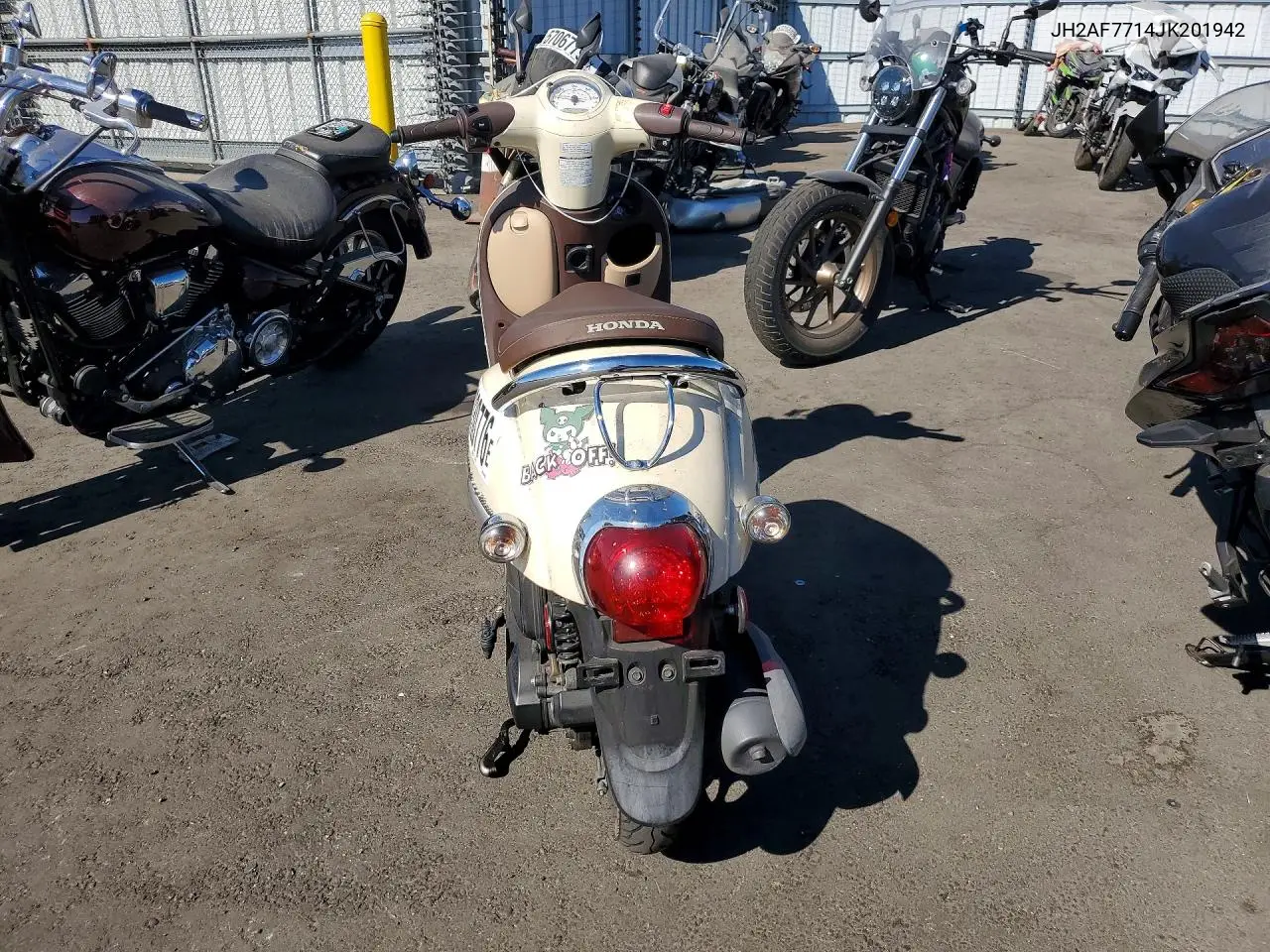 2018 Honda Ncw50 VIN: JH2AF7714JK201942 Lot: 60030776
