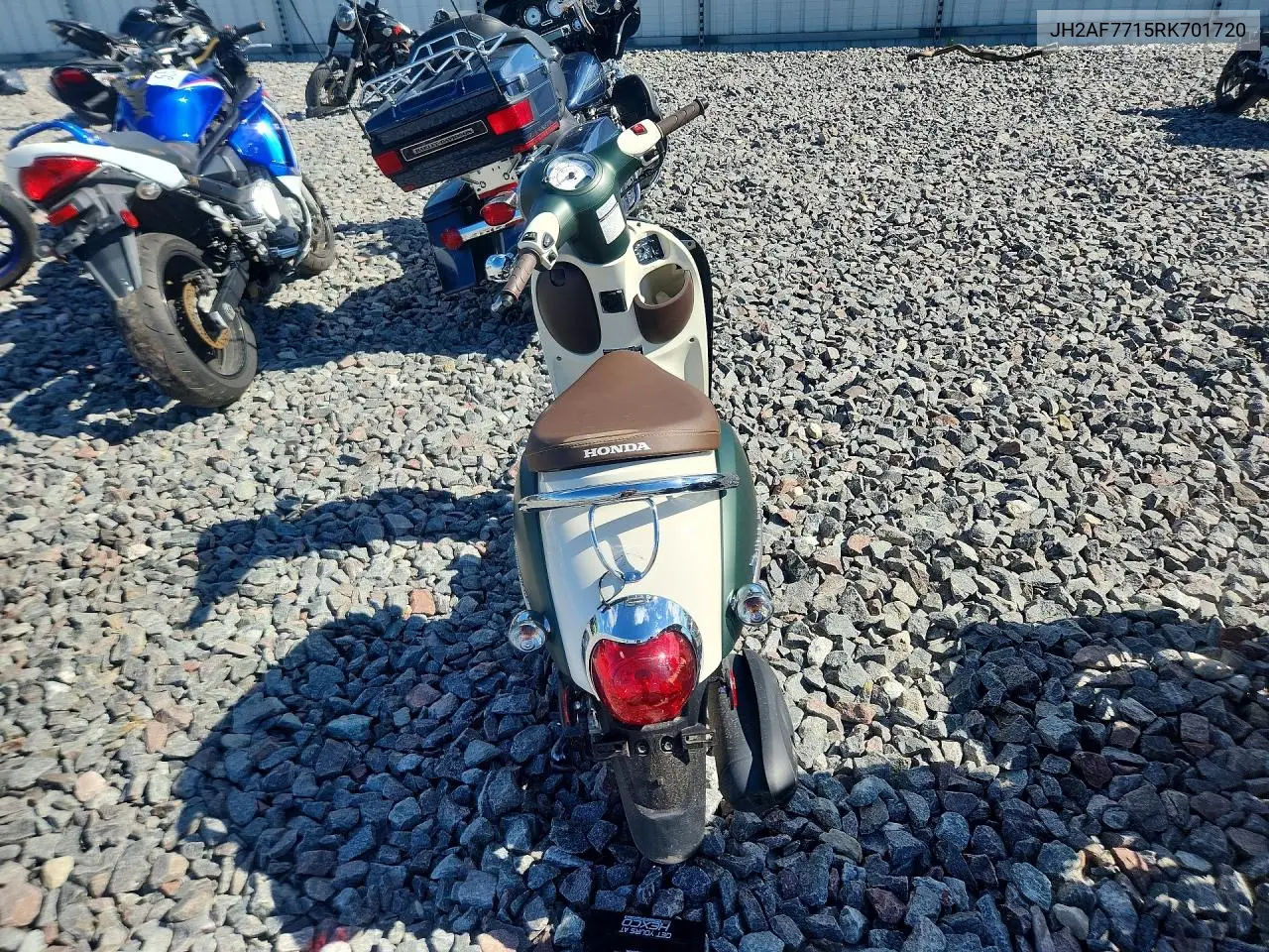 2024 Honda Ncw50 VIN: JH2AF7715RK701720 Lot: 57483336