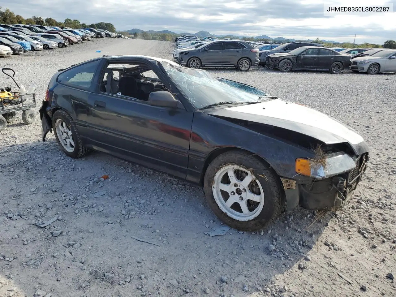 JHMED8350LS002287 1990 Honda Civic Crx Dx