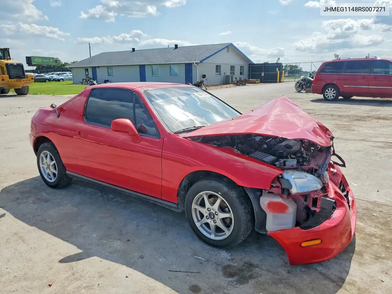 1994 Honda Civic Del Sol S VIN: JHMEG1148RS007271 Lot: 62410356