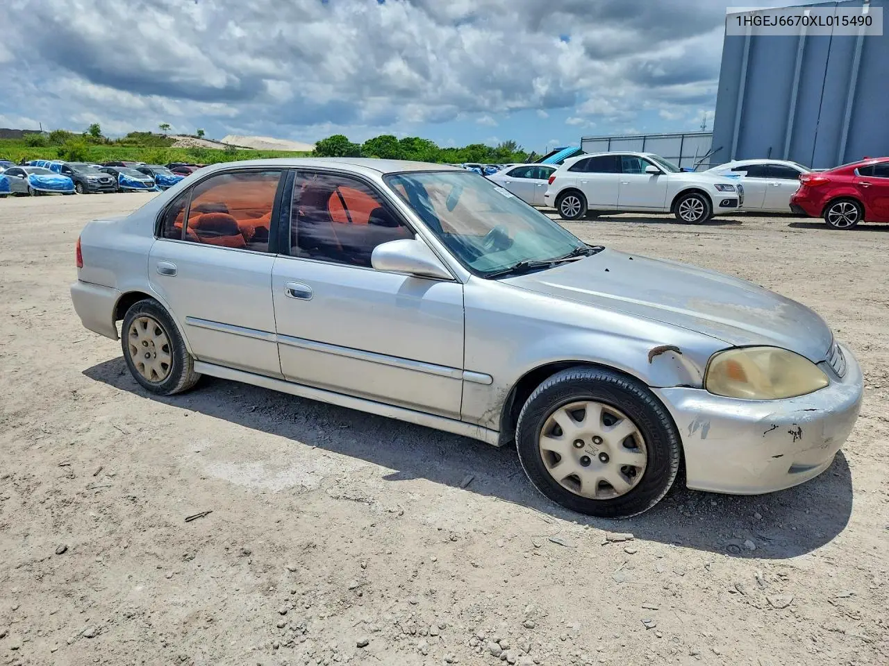 1999 Honda Civic Lx VIN: 1HGEJ6670XL015490 Lot: 56629906