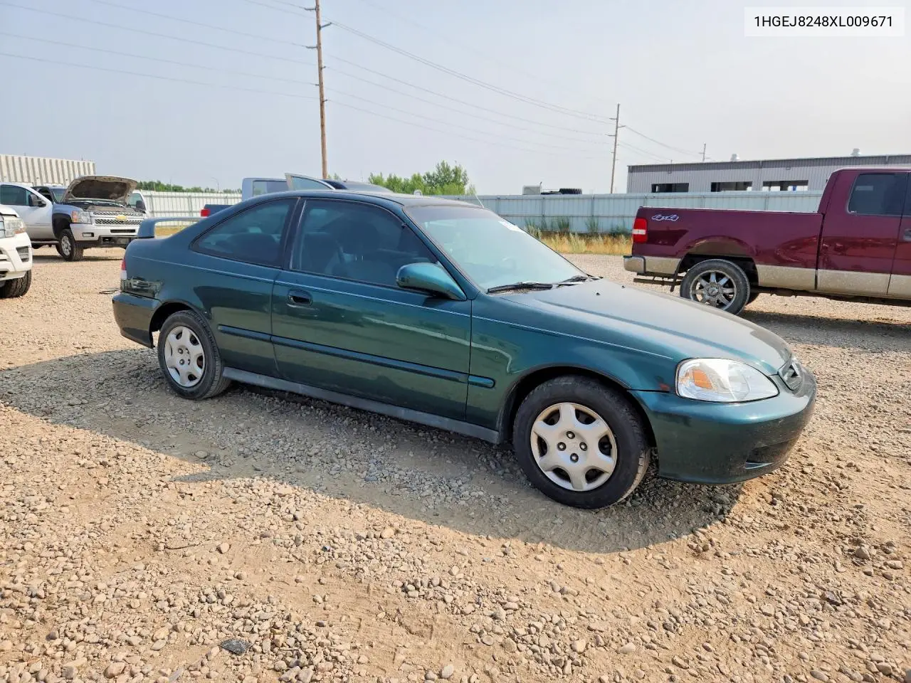 1HGEJ8248XL009671 1999 Honda Civic Ex