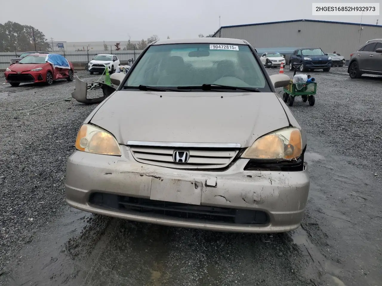 2HGES16852H932973 2002 Honda Civic Lx