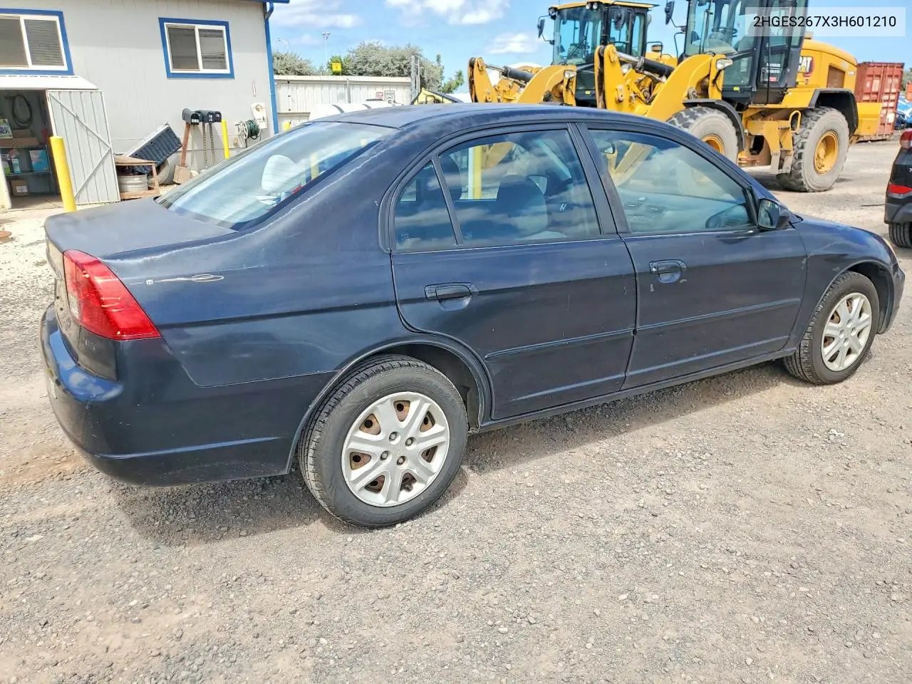 2003 Honda Civic Ex VIN: 2HGES267X3H601210 Lot: 51921006
