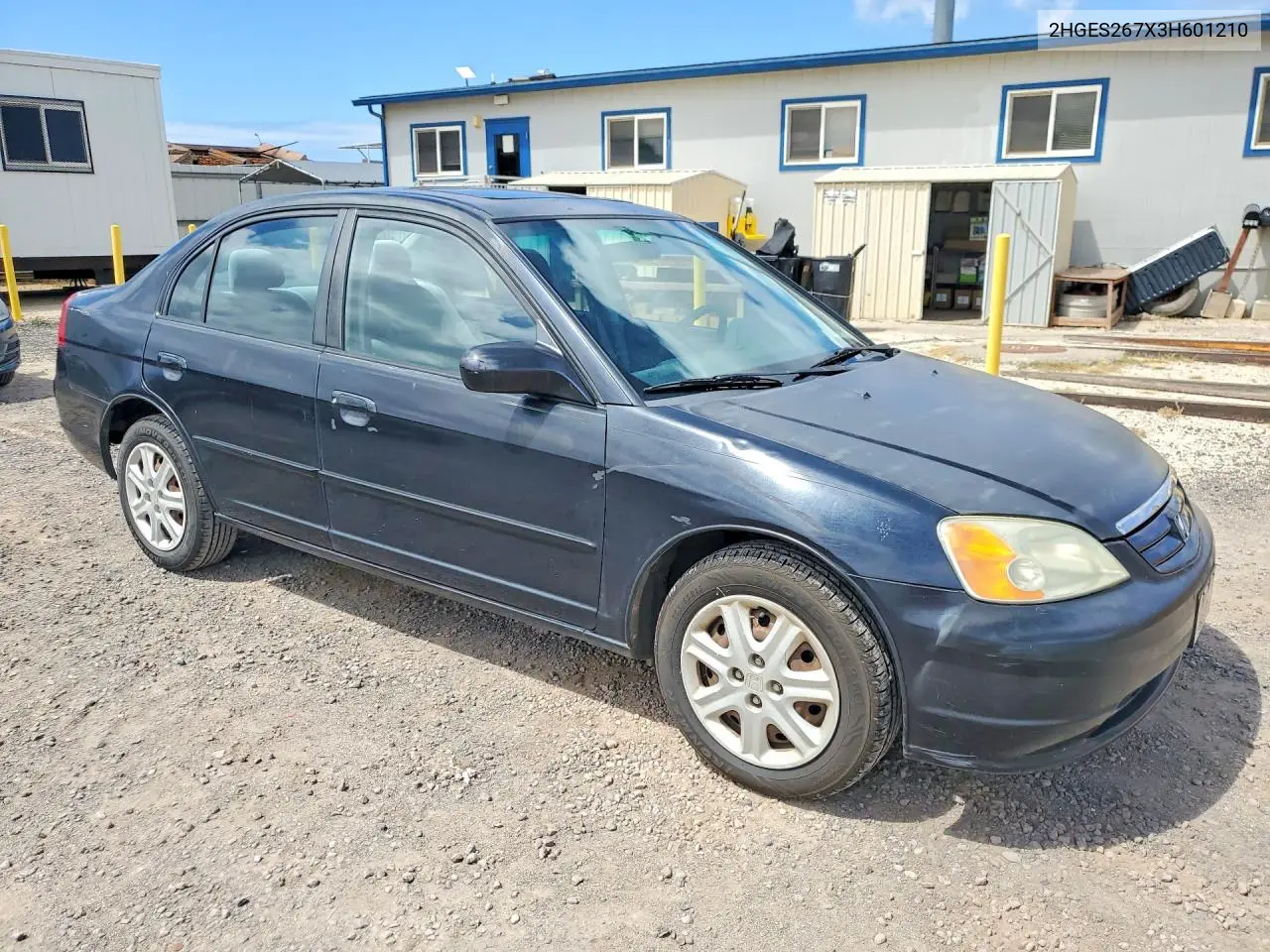 2003 Honda Civic Ex VIN: 2HGES267X3H601210 Lot: 51921006