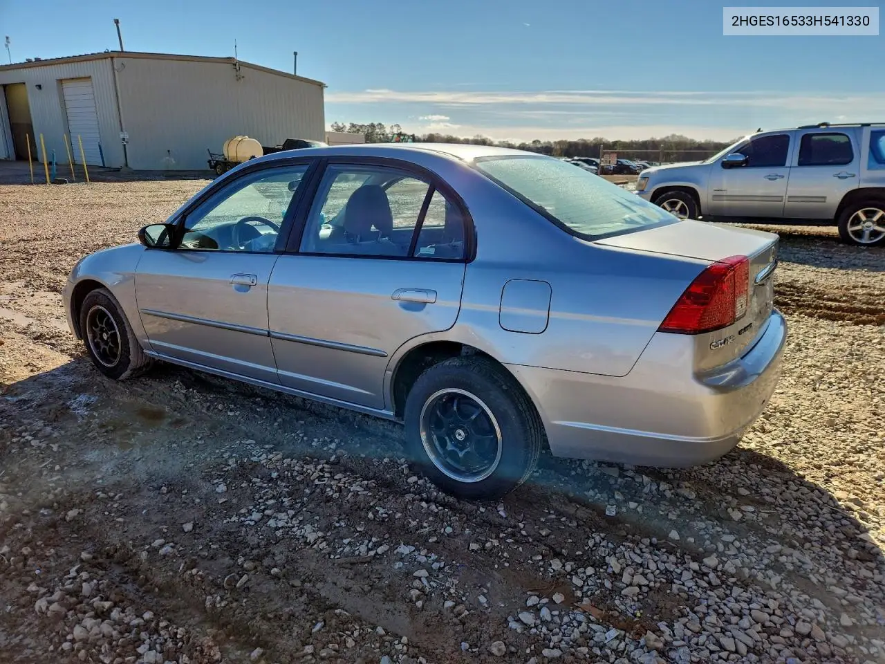 2HGES16533H541330 2003 Honda Civic Lx