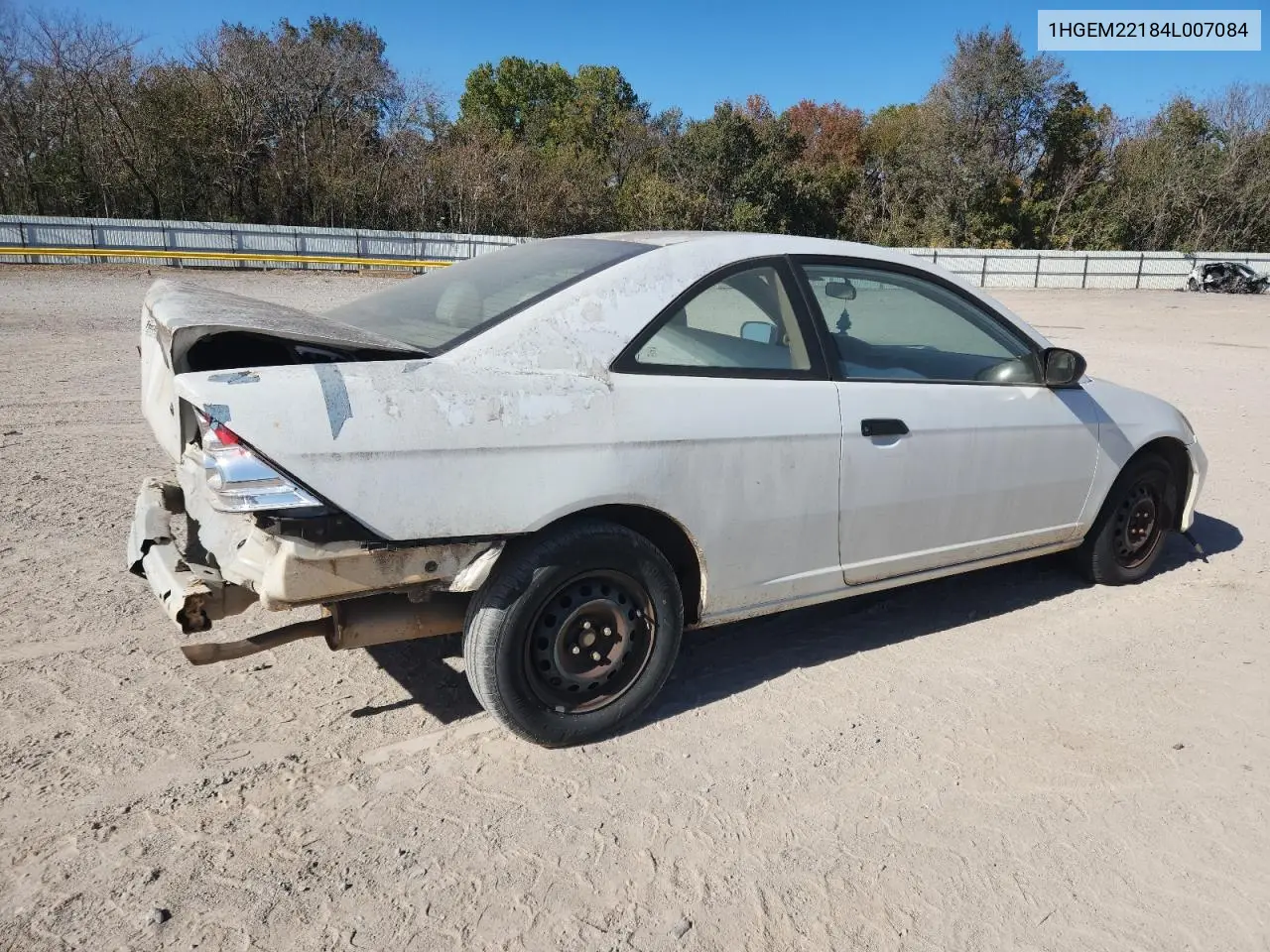 1HGEM22184L007084 2004 Honda Civic Dx Vp