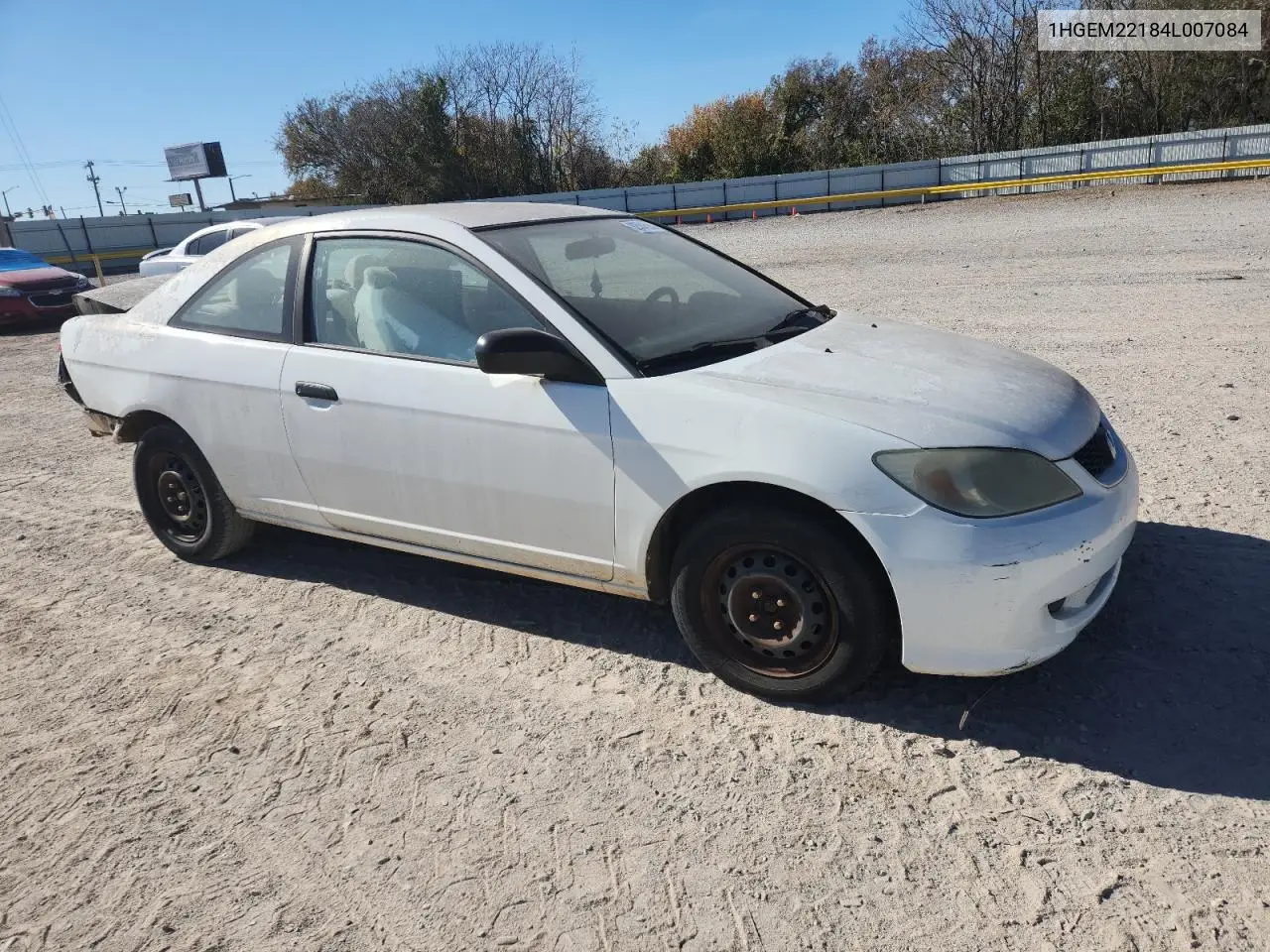 1HGEM22184L007084 2004 Honda Civic Dx Vp