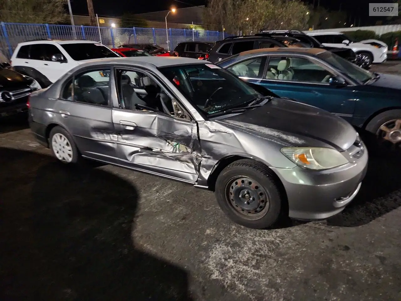 2004 Honda Civic Lx VIN: 612547 Lot: 61643176
