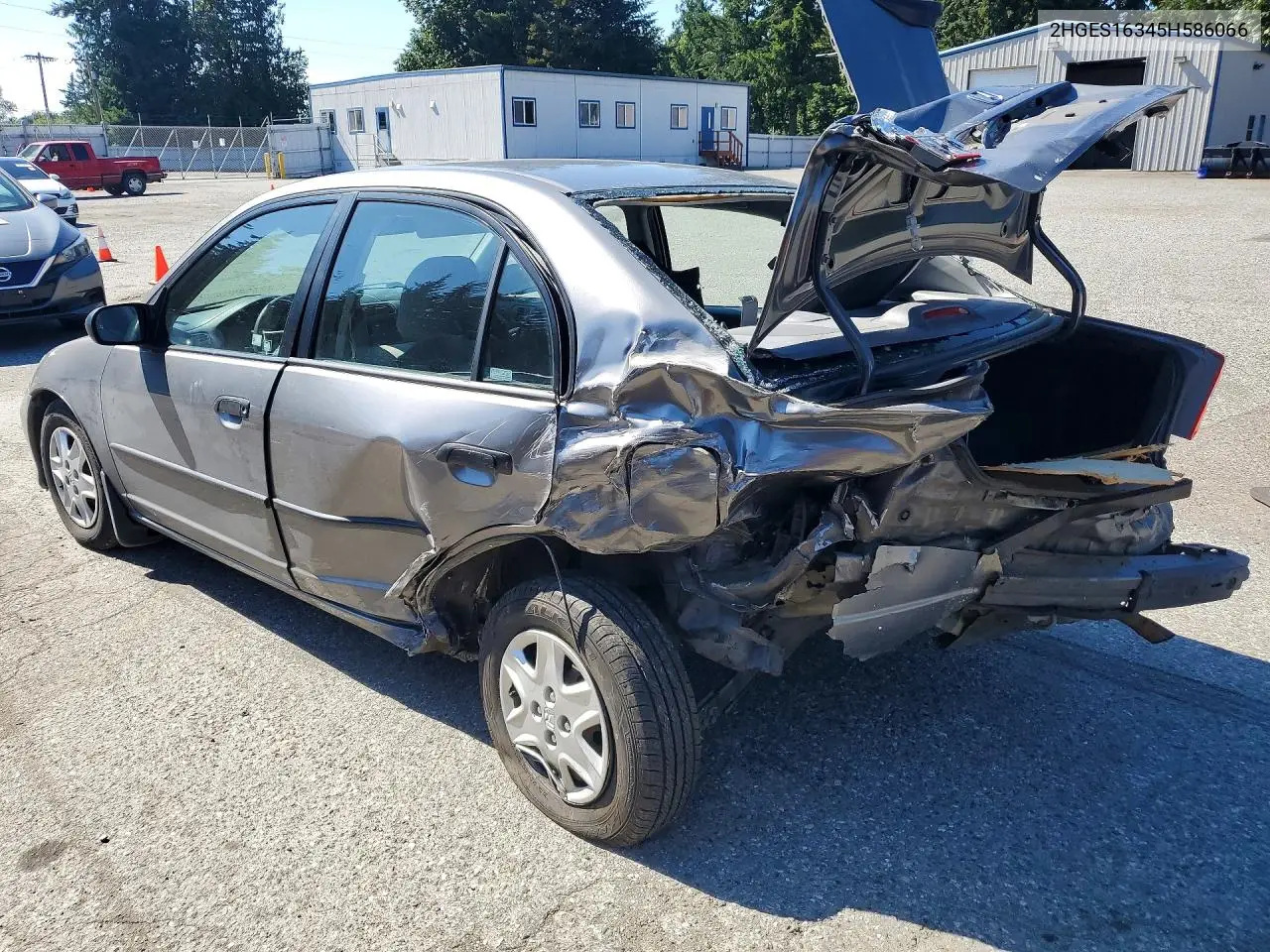 2HGES16345H586066 2005 Honda Civic Dx Vp