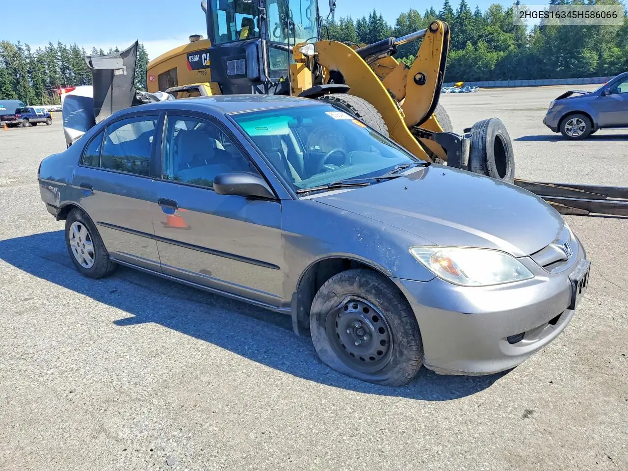 2HGES16345H586066 2005 Honda Civic Dx Vp