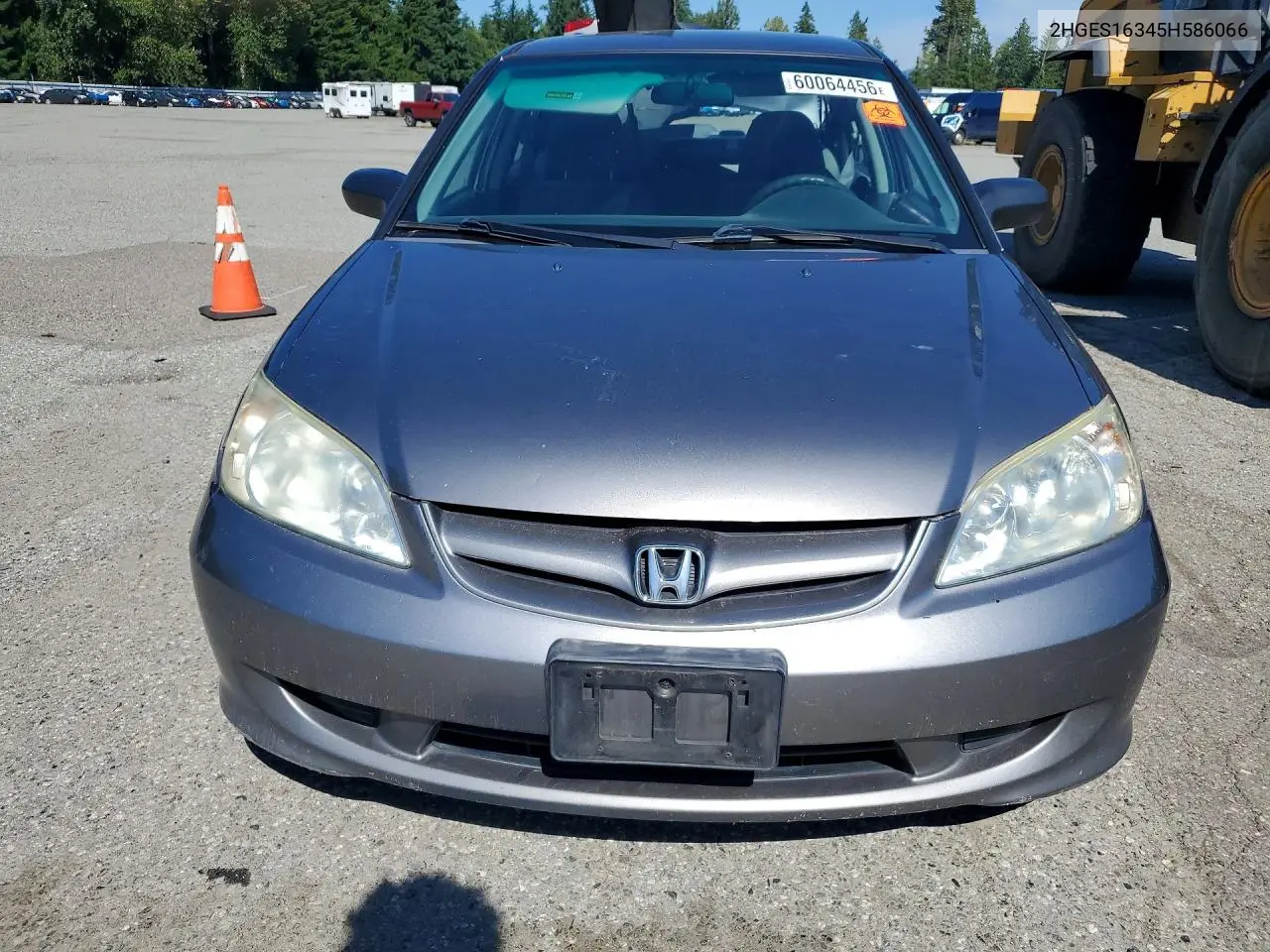 2HGES16345H586066 2005 Honda Civic Dx Vp
