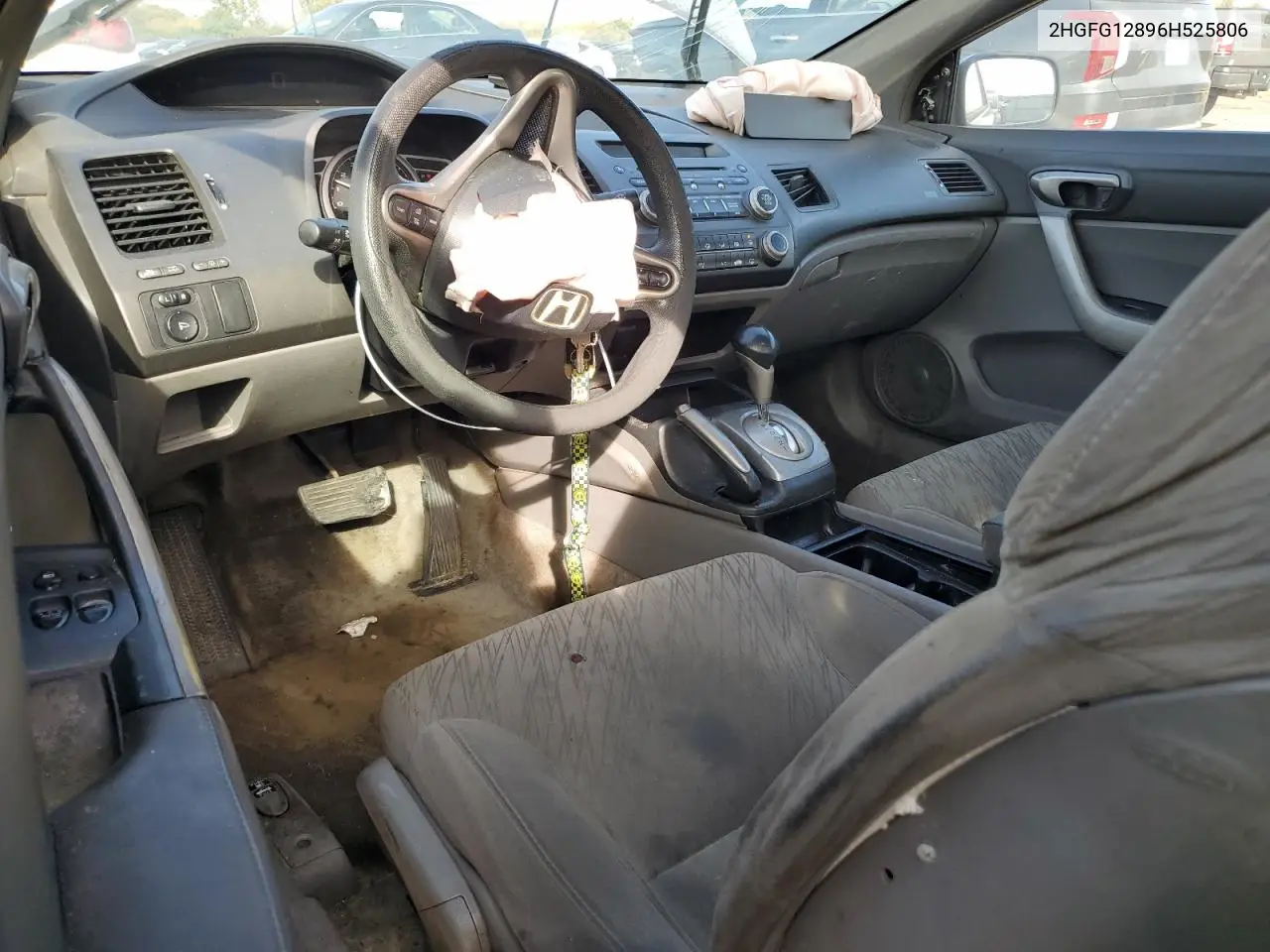 2HGFG12896H525806 2006 Honda Civic Ex