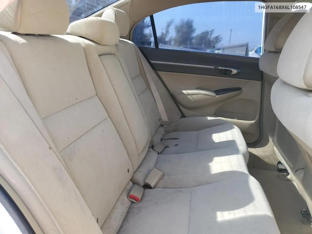 1HGFA168X6L108547 2006 Honda Civic Ex