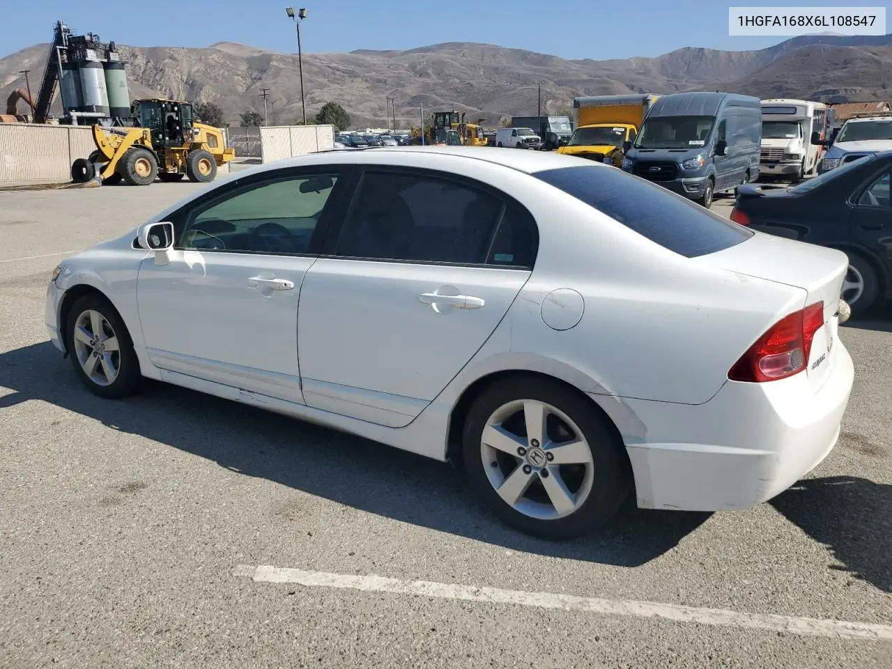 1HGFA168X6L108547 2006 Honda Civic Ex