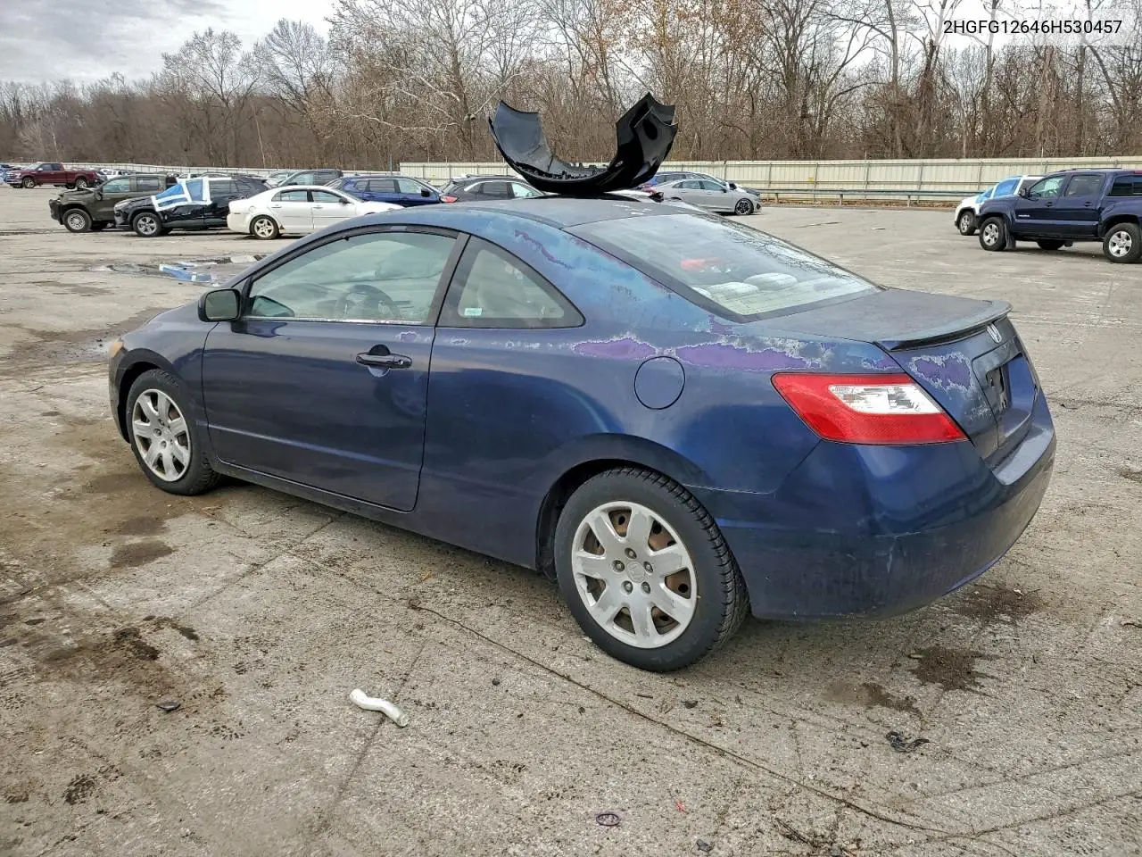 2HGFG12646H530457 2006 Honda Civic Lx