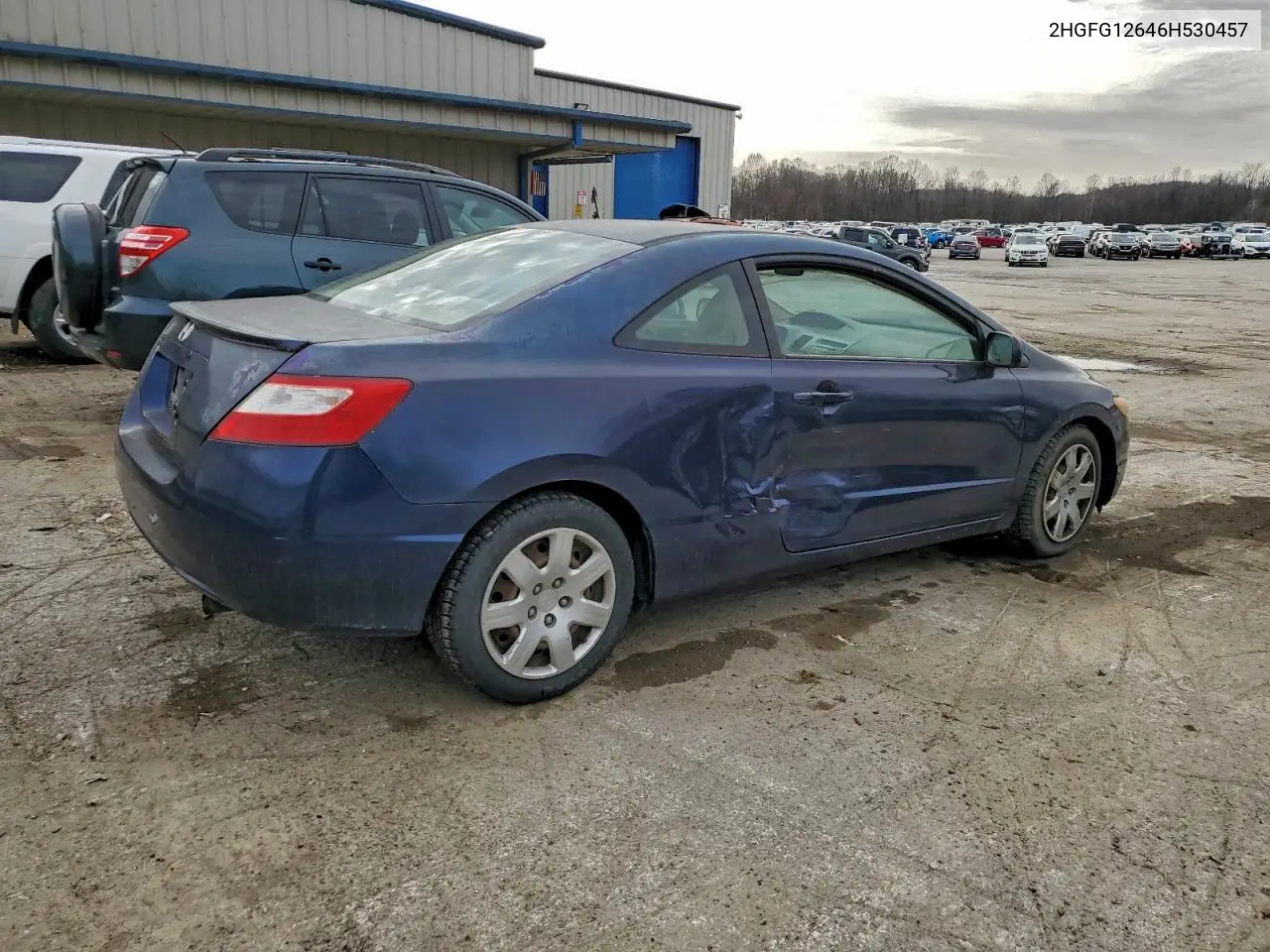 2HGFG12646H530457 2006 Honda Civic Lx