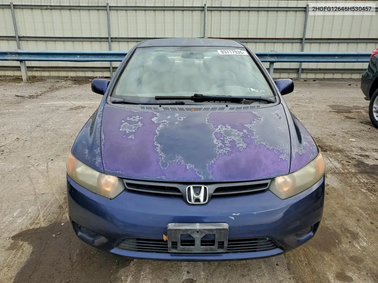 2HGFG12646H530457 2006 Honda Civic Lx