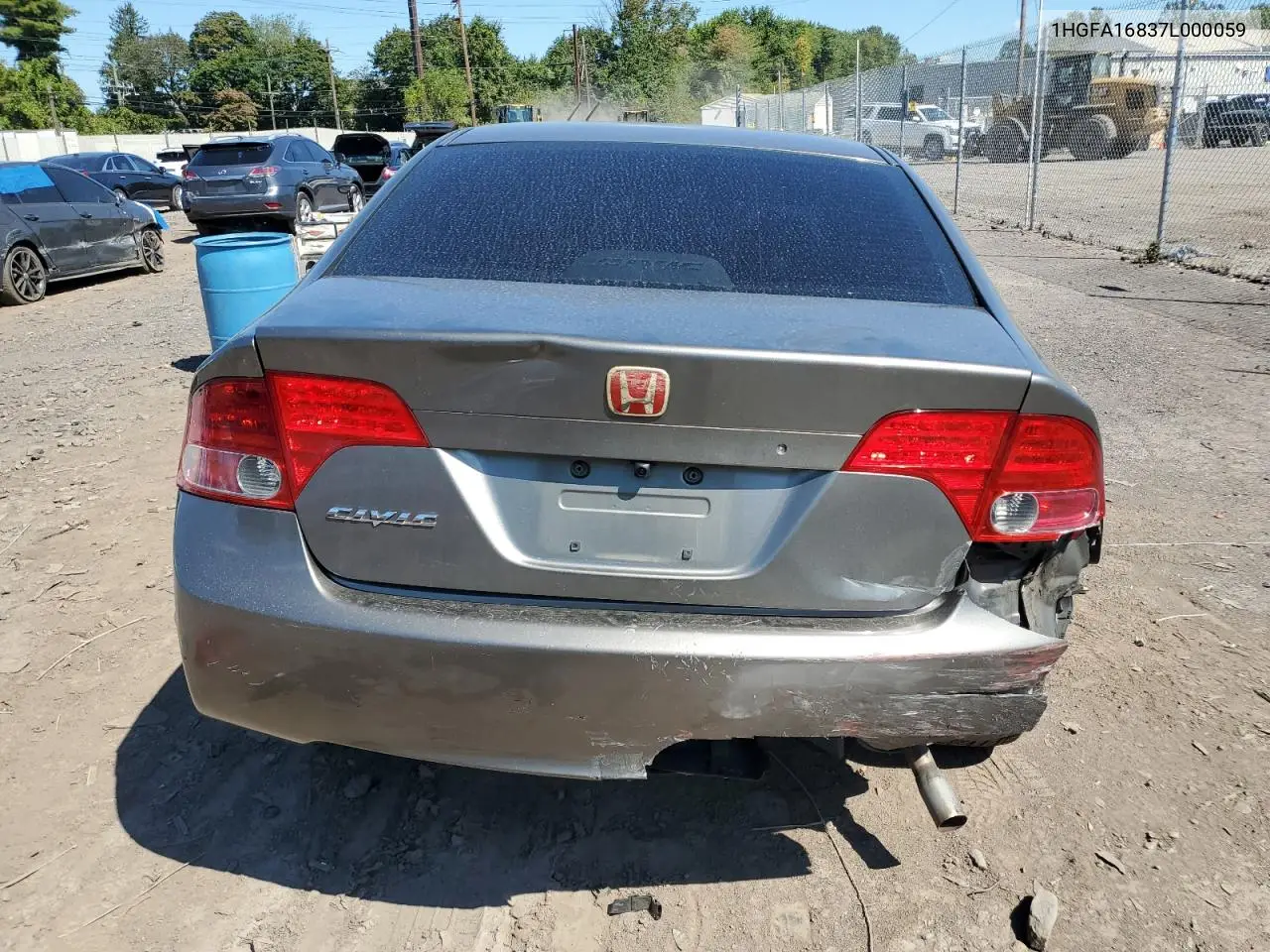 1HGFA16837L000059 2007 Honda Civic Ex