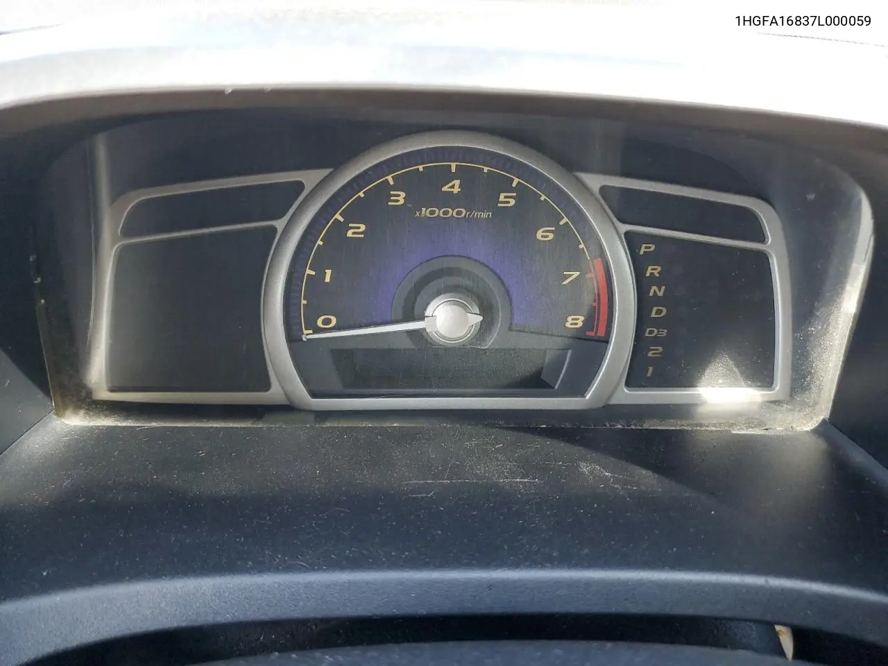 1HGFA16837L000059 2007 Honda Civic Ex