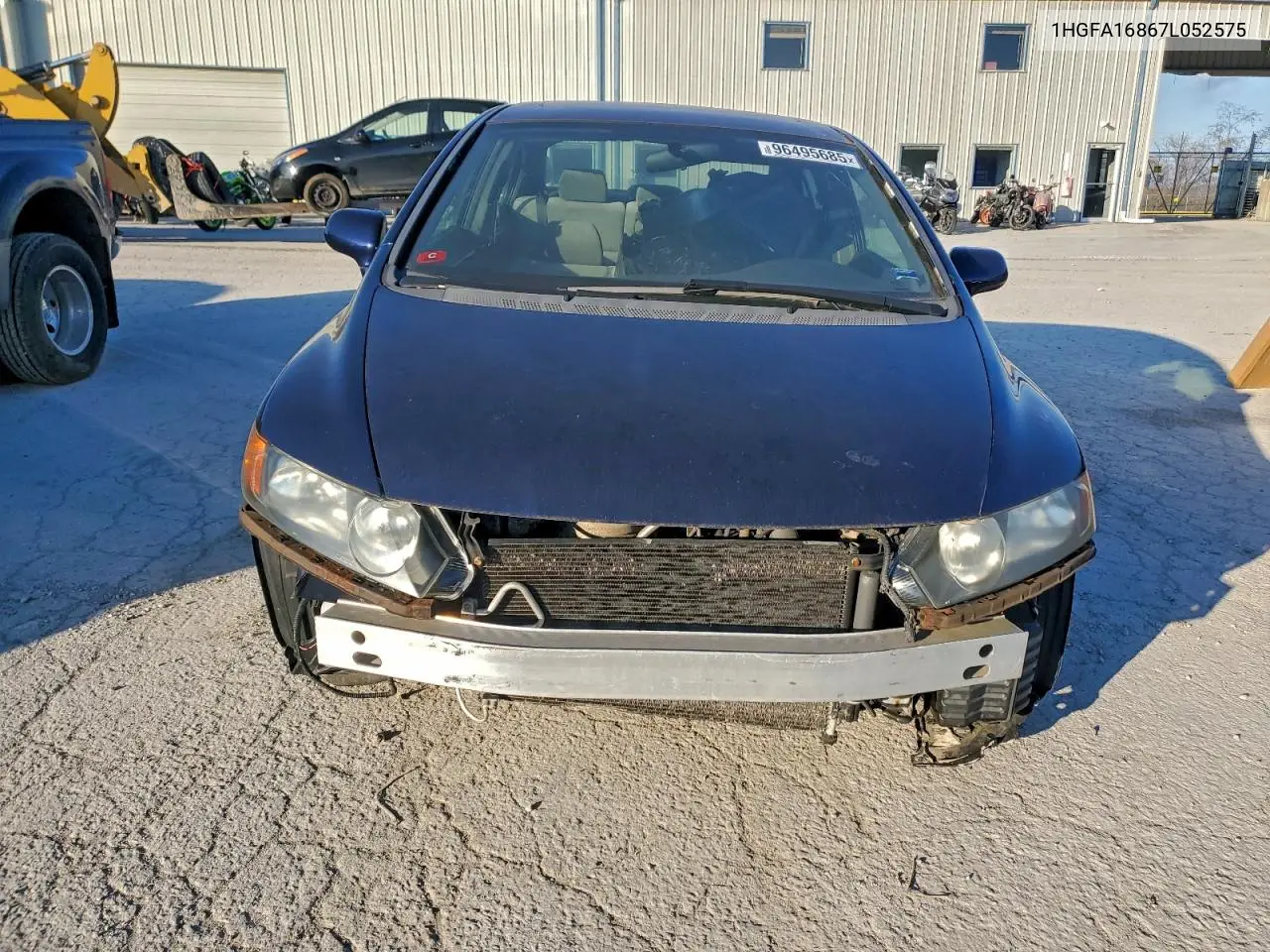 1HGFA16867L052575 2007 Honda Civic Ex