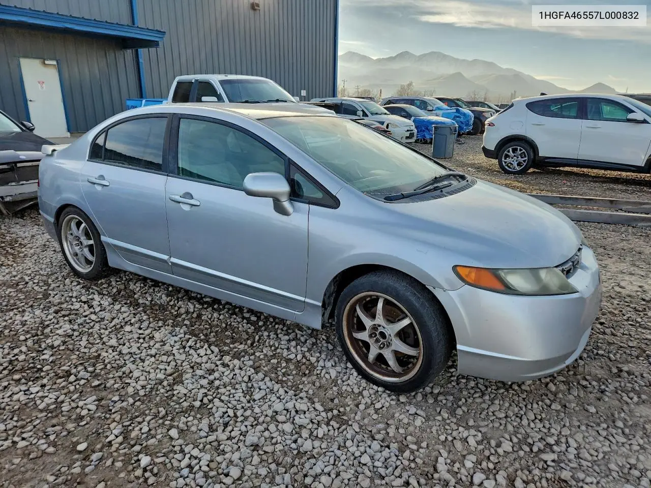 1HGFA46557L000832 2007 Honda Civic Gx
