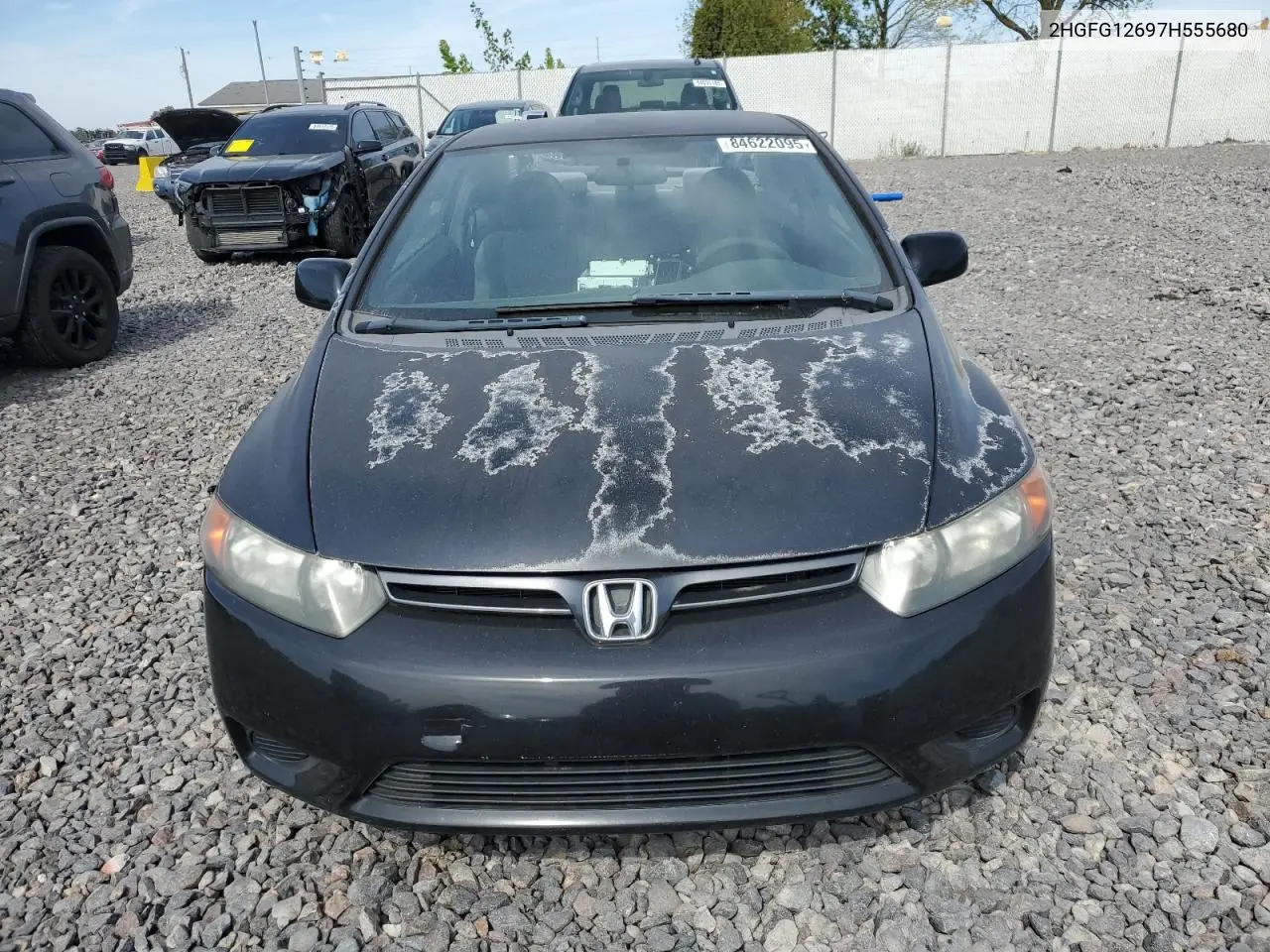 2HGFG12697H555680 2007 Honda Civic Lx