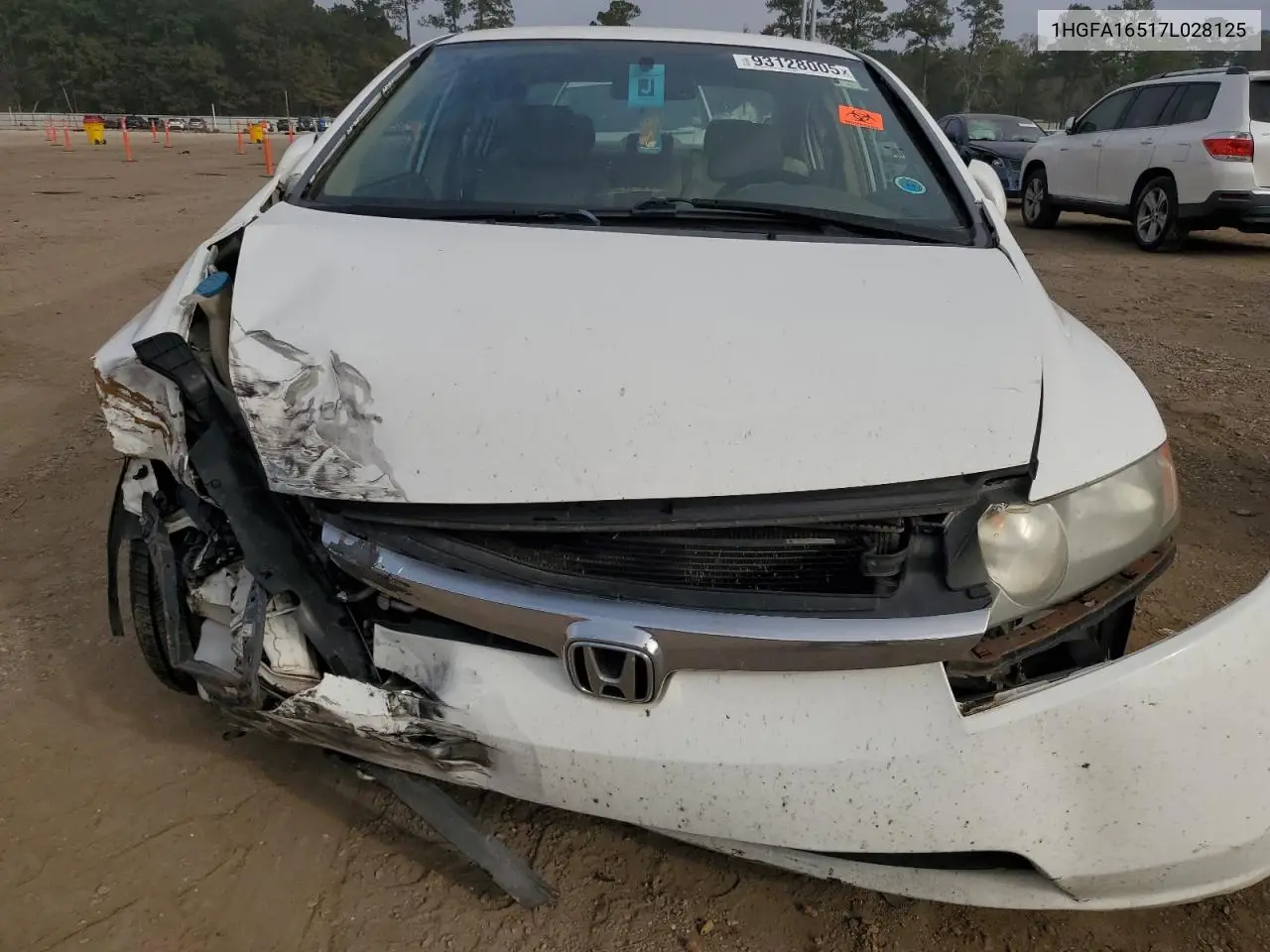 1HGFA16517L028125 2007 Honda Civic Lx