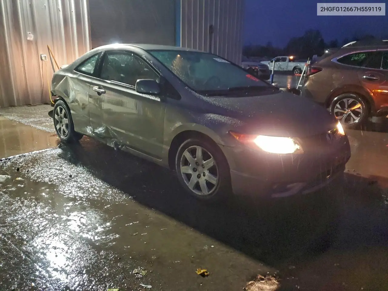 2HGFG12667H559119 2007 Honda Civic Lx