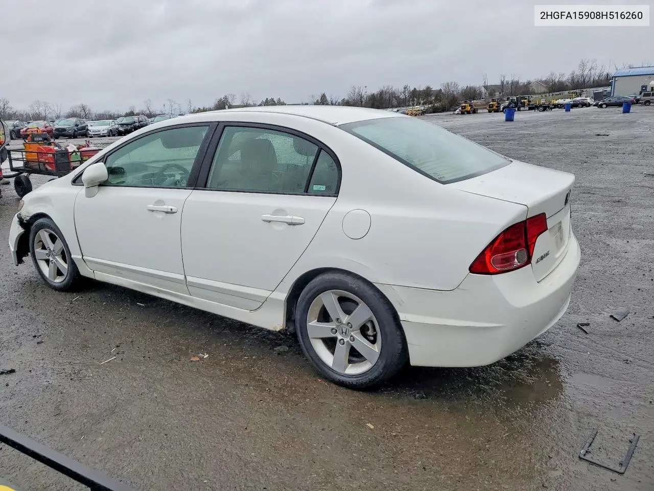 2HGFA15908H516260 2008 Honda Civic Exl