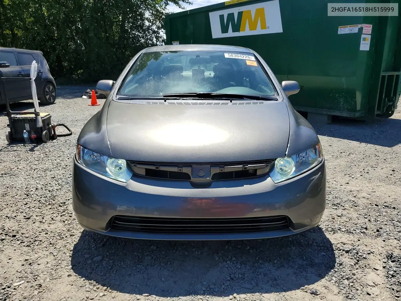 2HGFA16518H515999 2008 Honda Civic Lx
