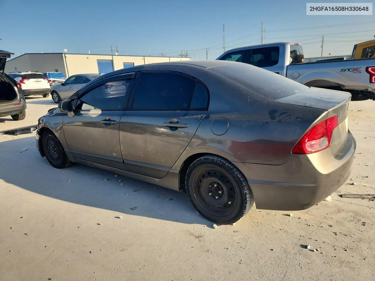 2008 Honda Civic Lx VIN: 2HGFA16508H330648 Lot: 62122586